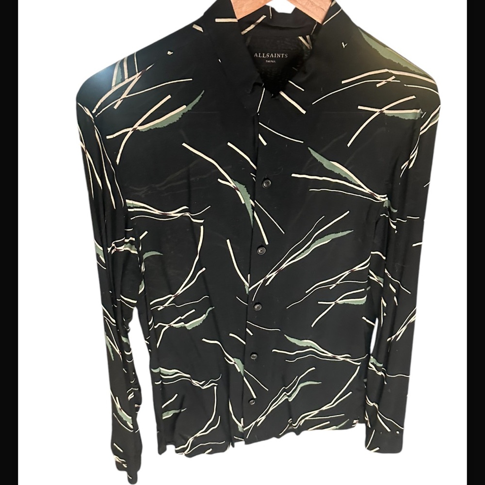All saint viscose shirt size S